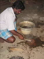 atelier fonte du bronze a la cire perdue inde